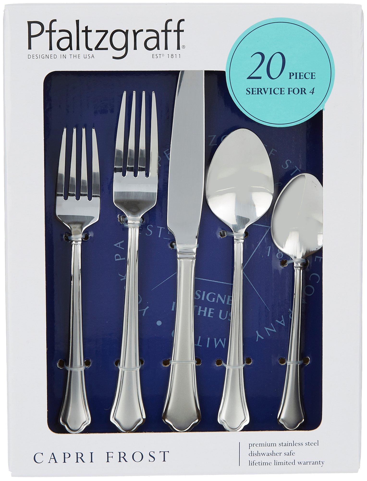 Nautical 20 Piece Flatware Set, Service for 4 – Pfaltzgraff