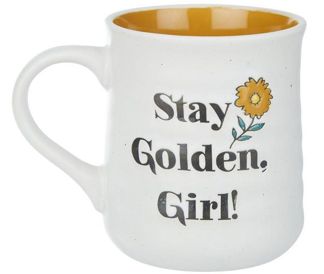 BRAND NEW Zak Designs Golden Girls Stay Golden Coffee Mug