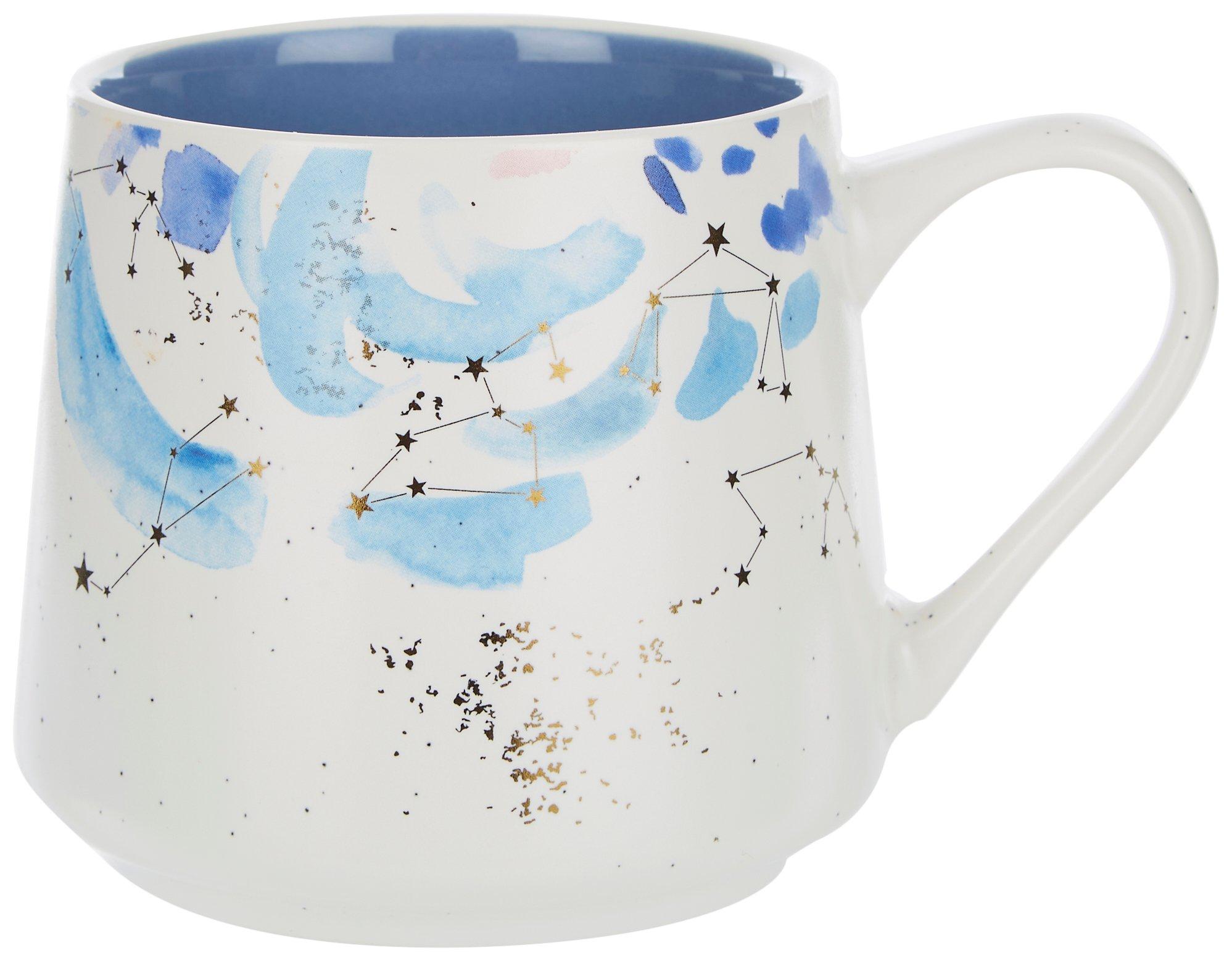 Blueberry Constellations Ceramic Mug