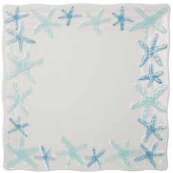 Gibson Cape Coral Starfish Dinner Plate