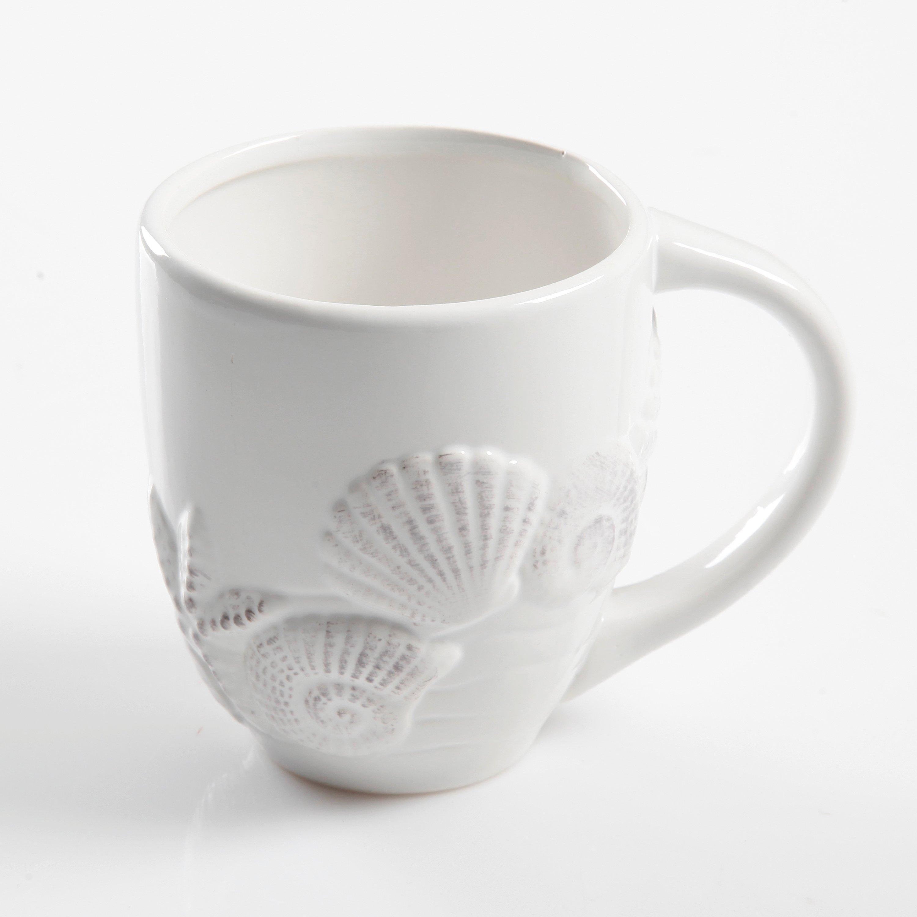 Coastal Home Round Seashell Mug Bealls Florida