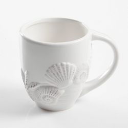 Coastal Home Round Seashell Mug