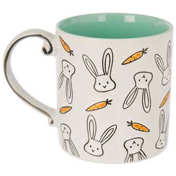 Spectrum 21 oz. Bouncing Bunny Easter Mug