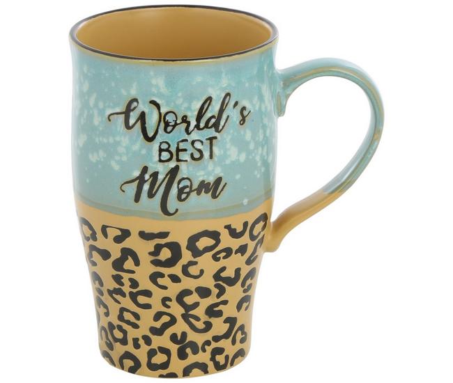 Baseball Mamaw Leopard Game Day Women Lover Mothers Day Ceramic Mug 11oz  15oz 