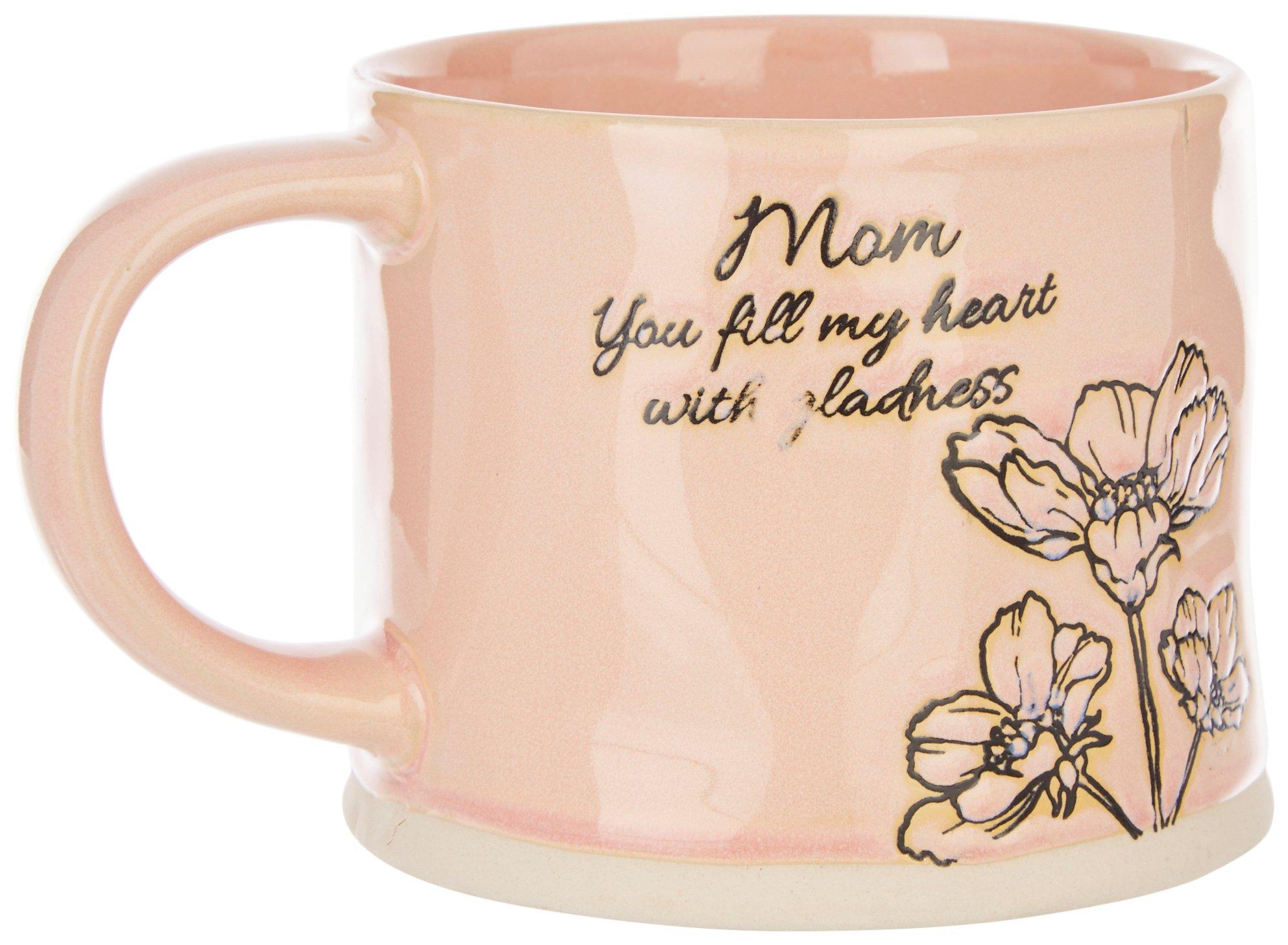 16 Oz Mom Floral Mug
