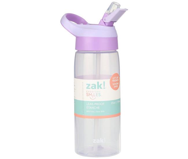 Zak! Everyday Smiles Leak Proof Water Bottle