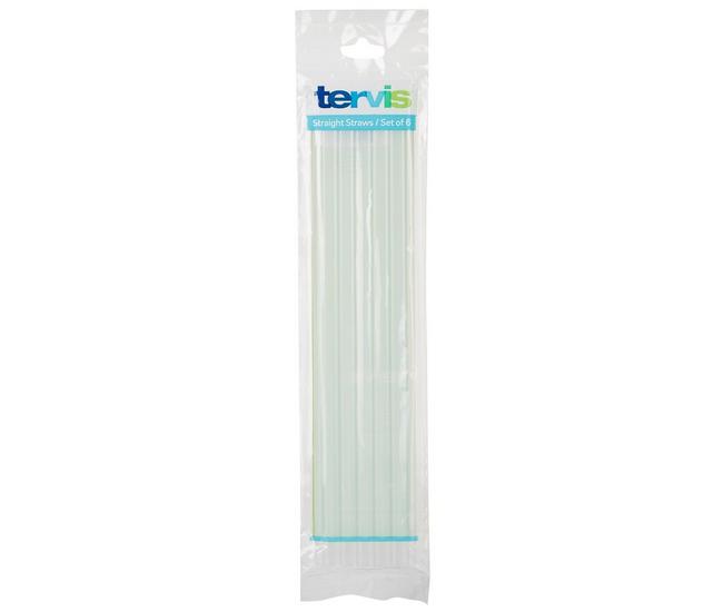 Tervis 6-pk. Frosted 10 Inch Straight Straws