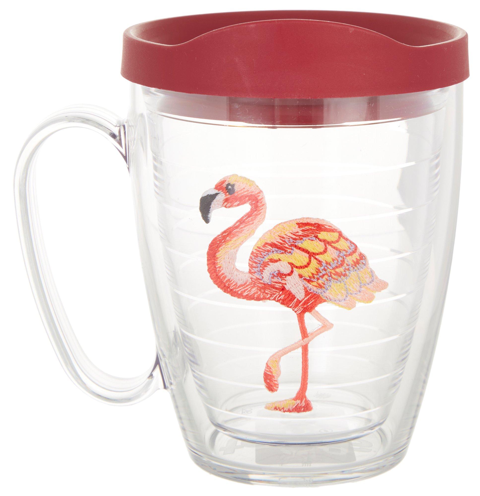 Tervis 16 oz. Pink Flamingo Patch Mug