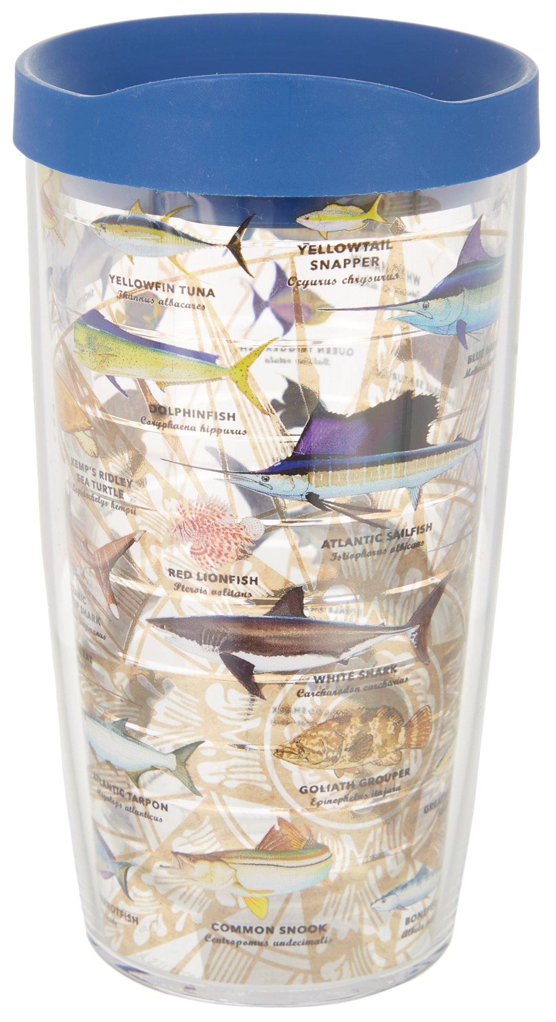 Tervis 16 oz. Guy Harvey Charts Tumbler With Lid