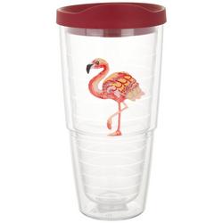 Clear Tervis Tropical Animal Insulated Tumbler with Emblem and Assorted Lid 4 Pack 16 oz Boxed 