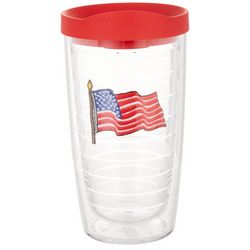 Tervis 16 oz. American Flag Tumbler With Lid