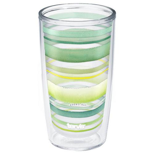 Tervis 16 oz. Yao Cheng Philodendron Stripe Tumbler