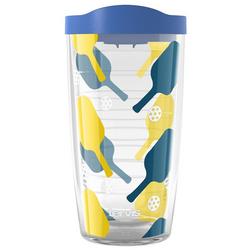 16 oz. Paddle Pattern Tumbler With Lid