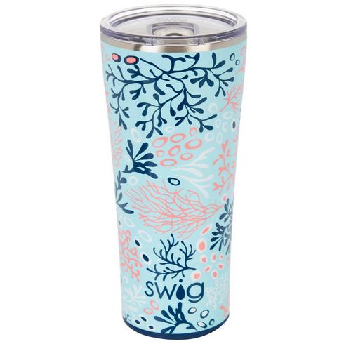 Swig 22 oz. Coral Me Crazy Insulated Tumbler
