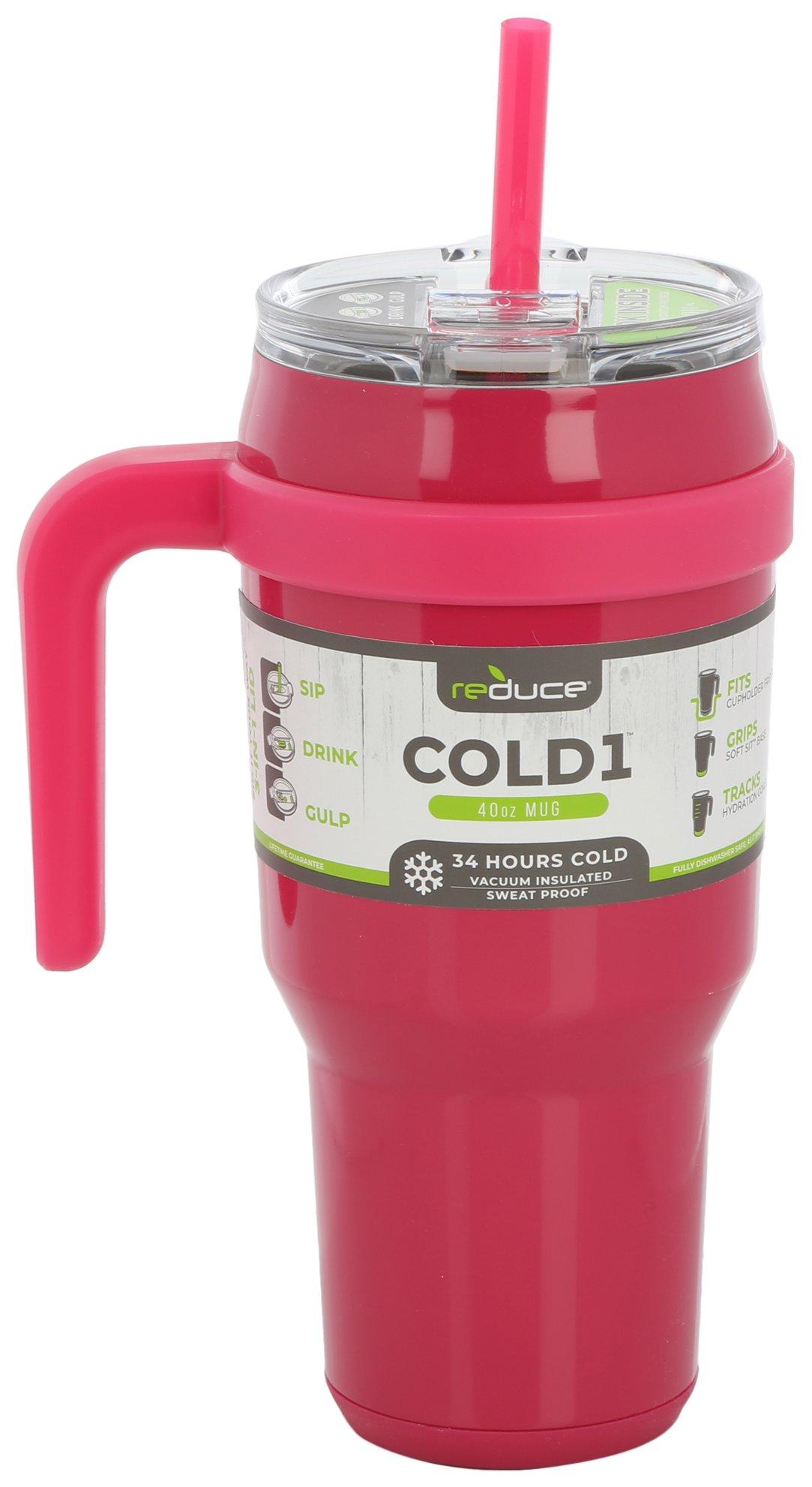 40 oz. Cold 1 Orchid Stainless Steel Travel