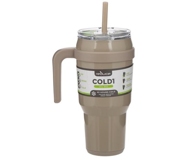 Reduce Coldee Vacuum Insulated Tumbler Kids 14oz with straw--Lime
