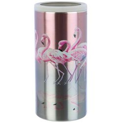 Meteor 12 oz. Stainless Steel Flamingo Can Cooler