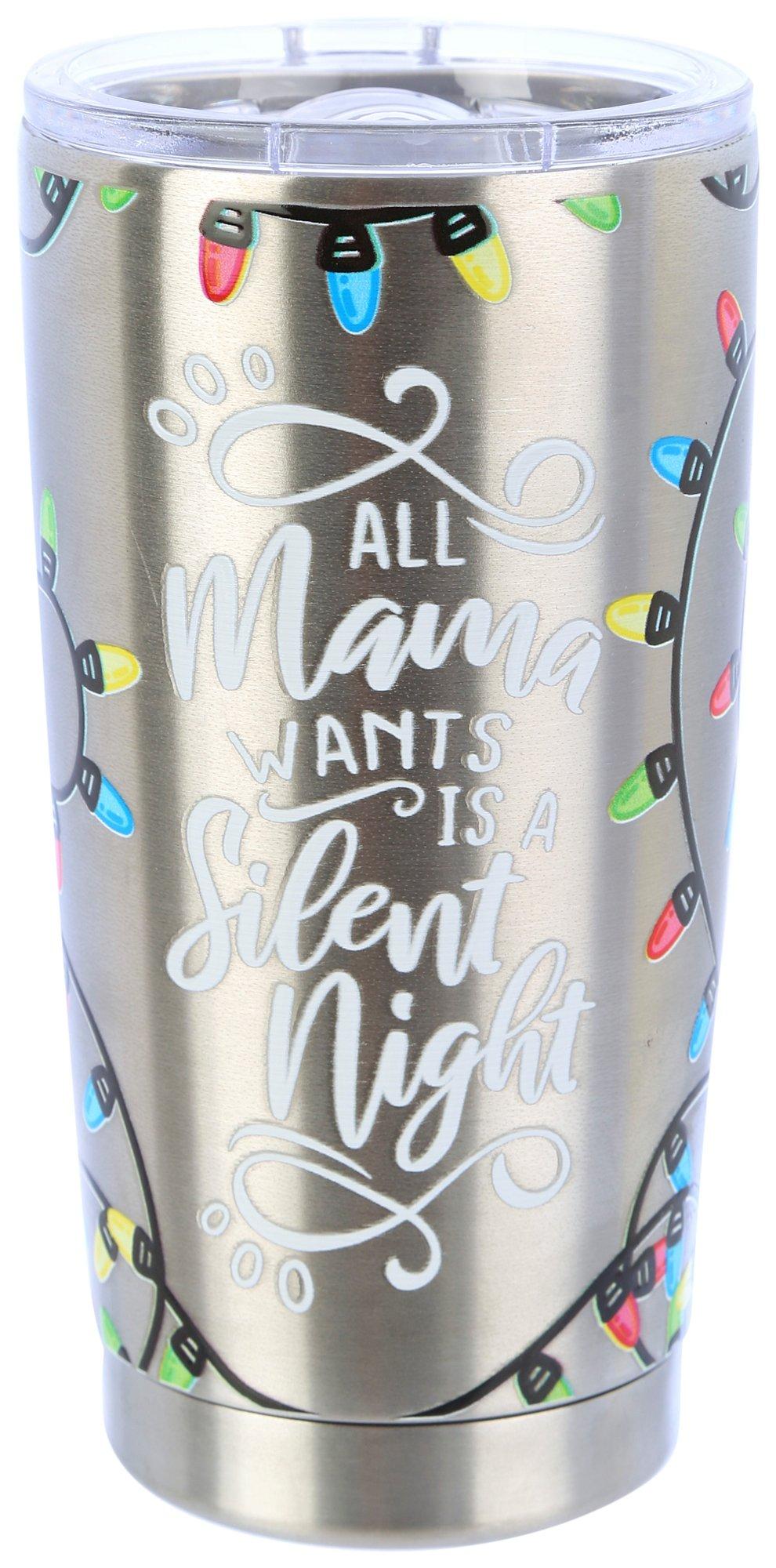 Tervis Hot Pink Gingham Insulated Tumbler, 20oz, Stainless Steel