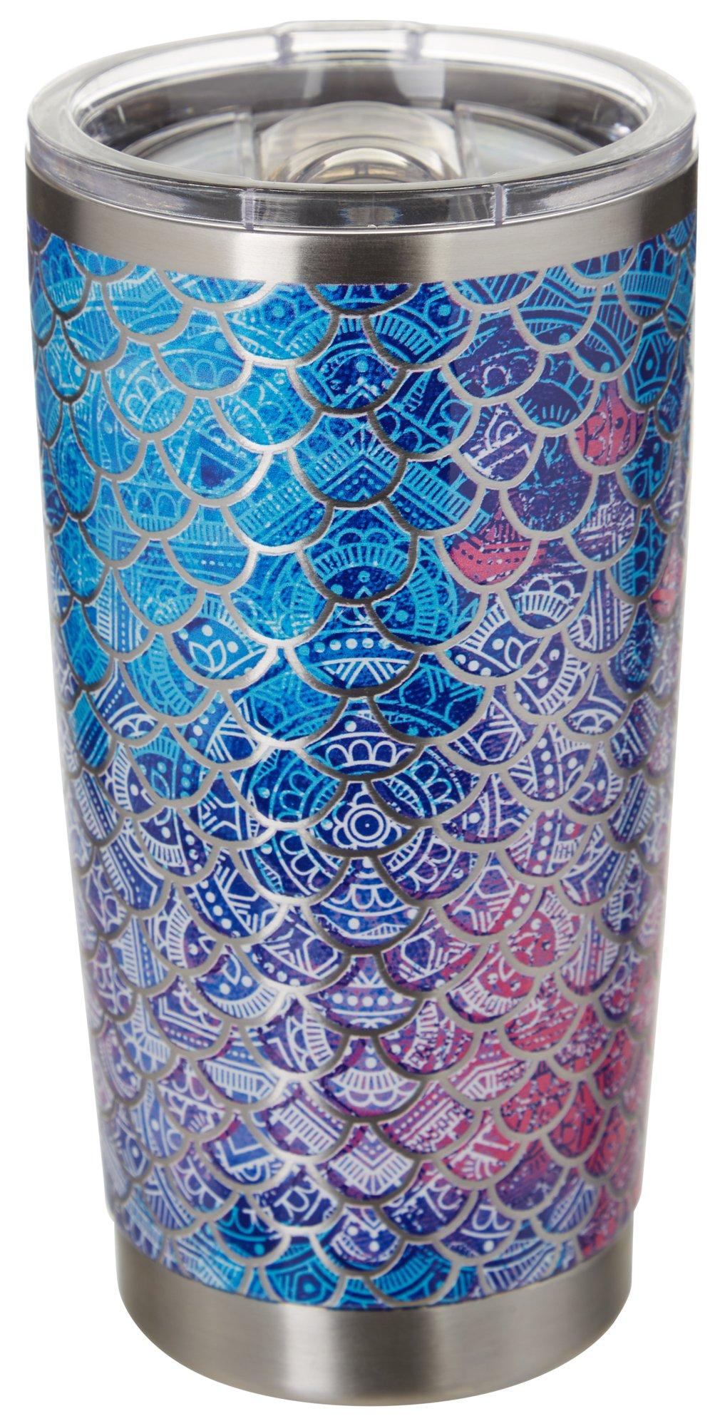 20 oz. Stainless Steel Galaxy Mandala Tumbler