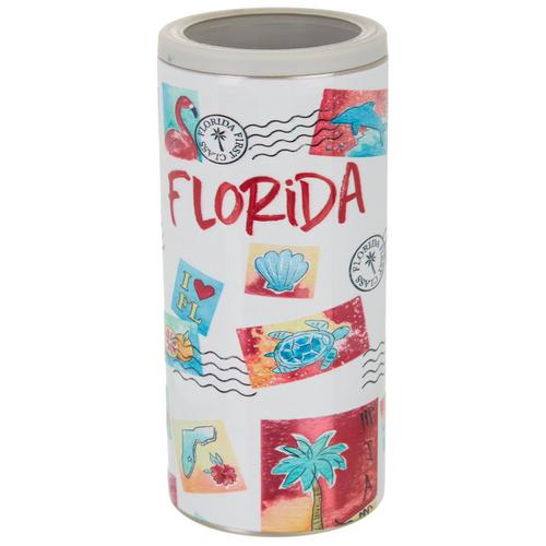 Meteor 12 oz. Stainless Steel Florida Postcard Can