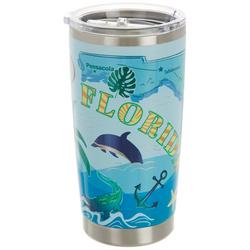 20 oz. Stainless Steel Florida Vacay Tumbler