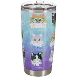 20 oz. Stainless Steel Catastic Travel Tumbler