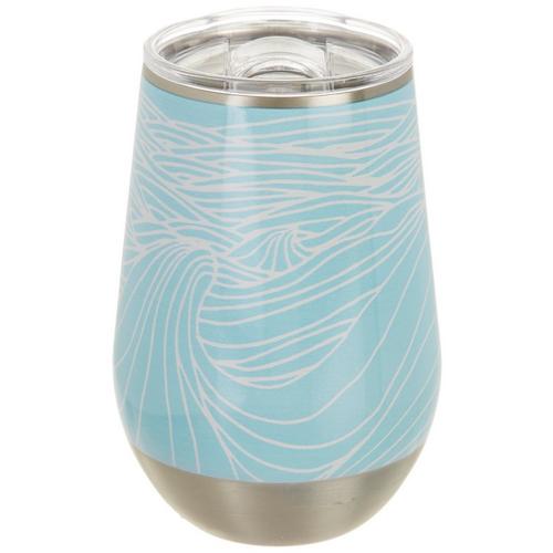 Meteor 12 oz. Stainless Steel Classic Wave Wine
