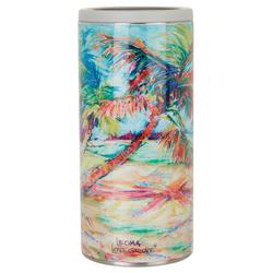 12 oz. Stainless Steel Palms Away Can Cooler