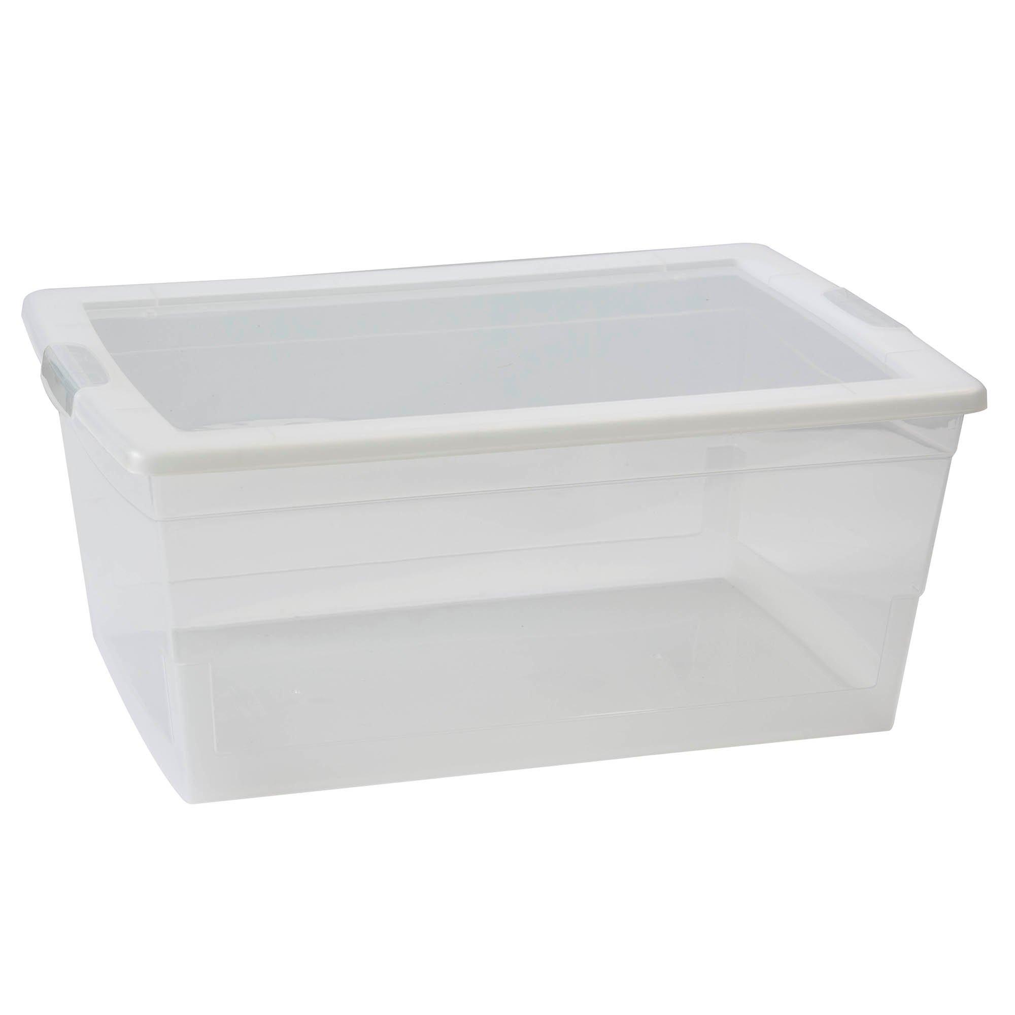 Kis Omni Box 15.9 Qt Storage Container with Lid, Coral