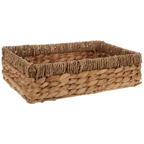 Coastal Home 8x12 Woven Basket Tray