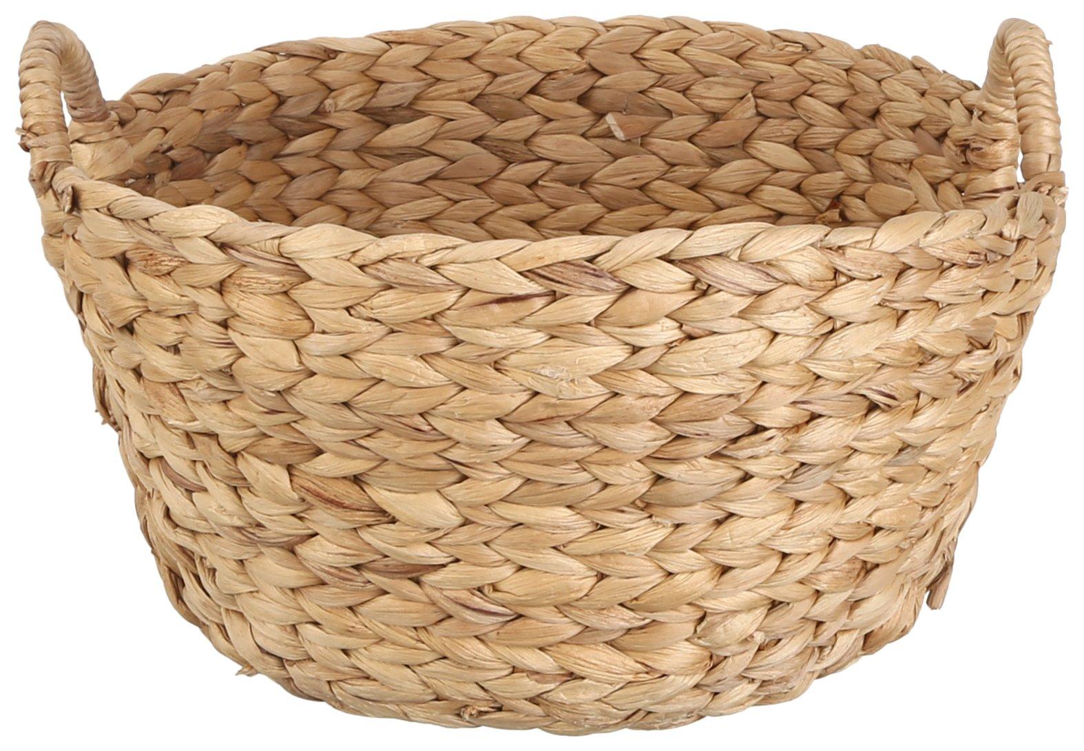 ZEST 7'' Natural Braided O-ring Handle Basket