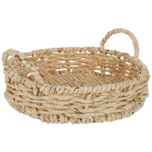 Fancy That 11in Round Woven Tray
