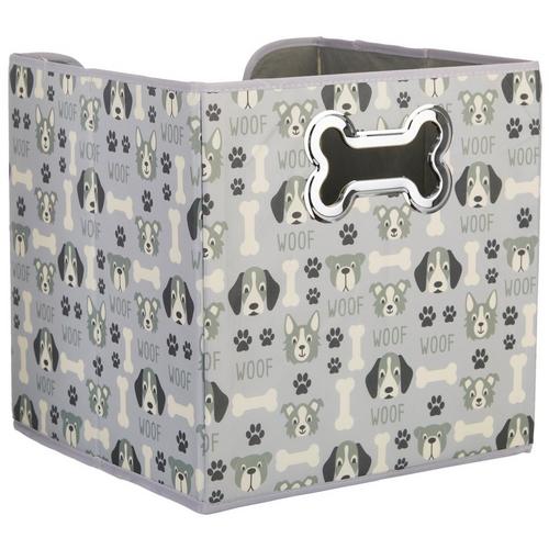 Pet Posse Dog Print Storage Basket