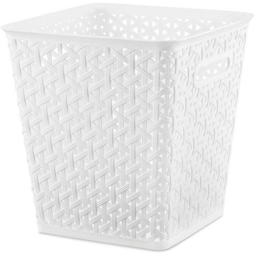 Whitmor Cross Stitch Resin Cube Storage Bin