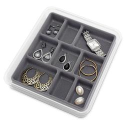 9-Section Stackable Jewelry Tray