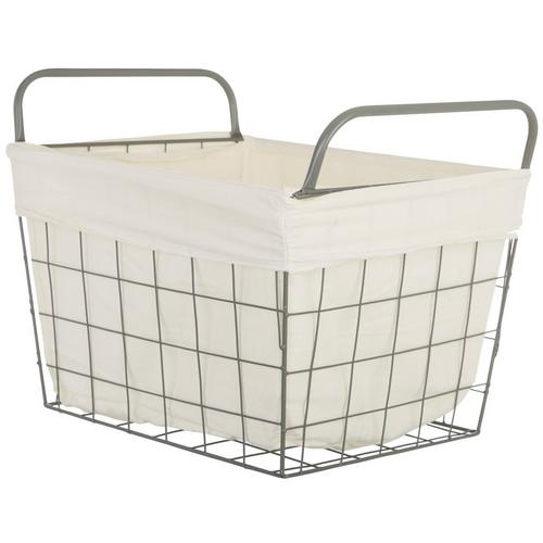 Whitmor 16.3'' Wire Grid Tote
