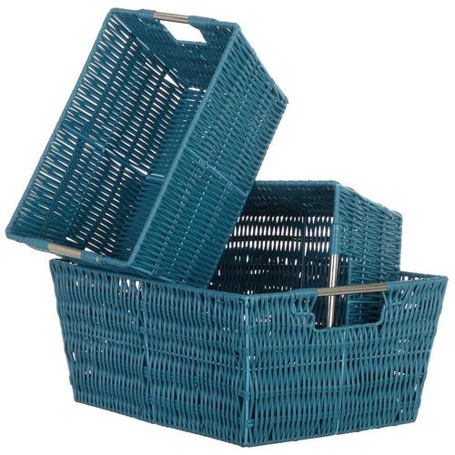 Whitmor 3-pk. Rattique Storage Basket Set