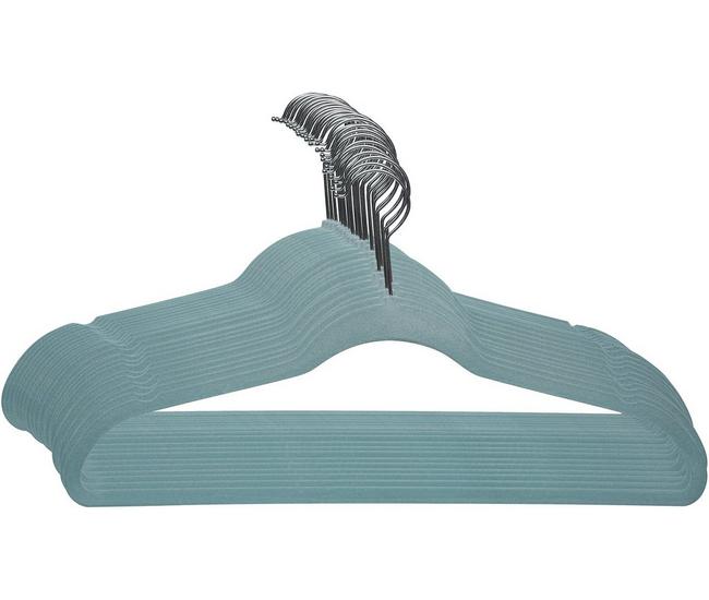 Simplify Hangers, Velvet, Super Slim Design - 25 hangers
