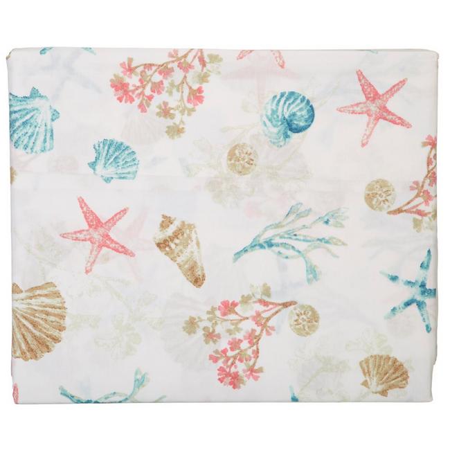 Details about   Panama Jack QUEEN Sheets Set Ocean Beach Shells Starfish 100% Polyester NEW 