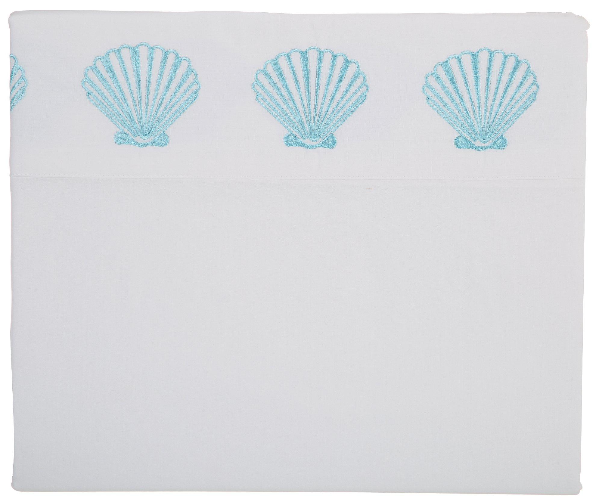 Shell Embroidered Sheet Set