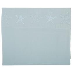 Embroidered Hem Starfish Sheet Set
