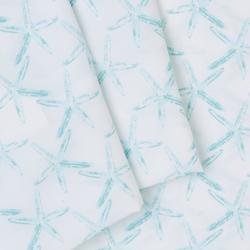 2pk Starfish Microfiber Pillowcase Set