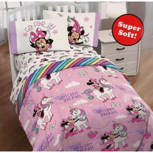64x86 Minnie Mouse Twin Comforter