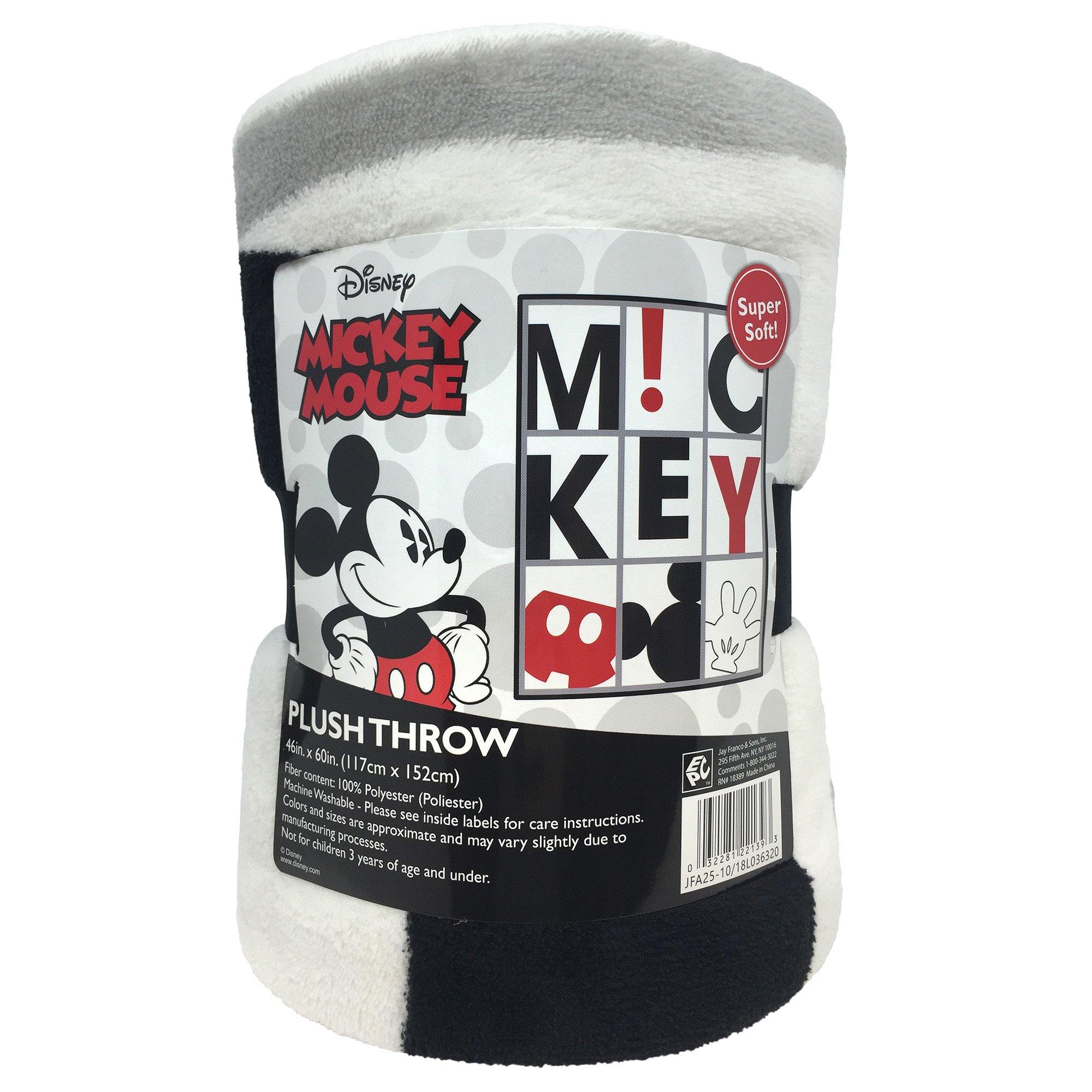 Disney Mickey Mouse Classic Plush Throw
