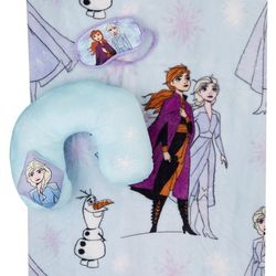 Disney 3-pc. Frozen II Travel Pillow & Plush Throw Set