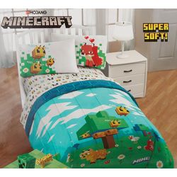 Minecraft Characters Twin Comforter
