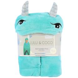Lulu and Coco Kids Hooded Monster Throw
