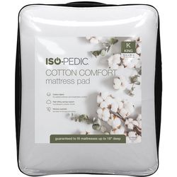 Iso-Pedic Cotton Comfort Mattress Pad