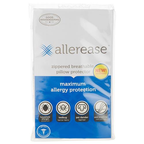 Allerease Maximum Allergy Protection Jumbo Pillow Protector