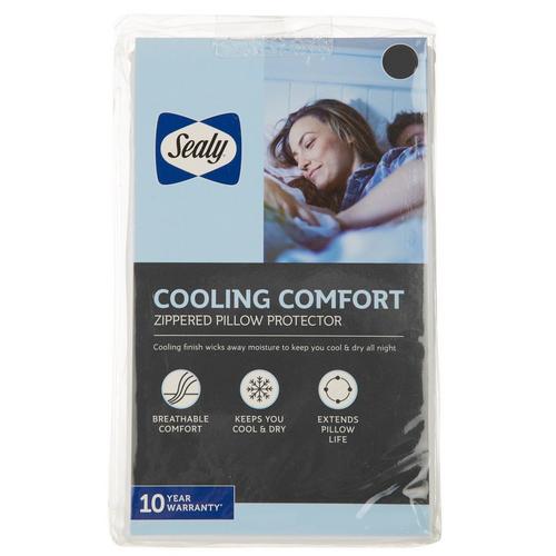 Sealy Cooling Comfort Zippered King Pillow Protector